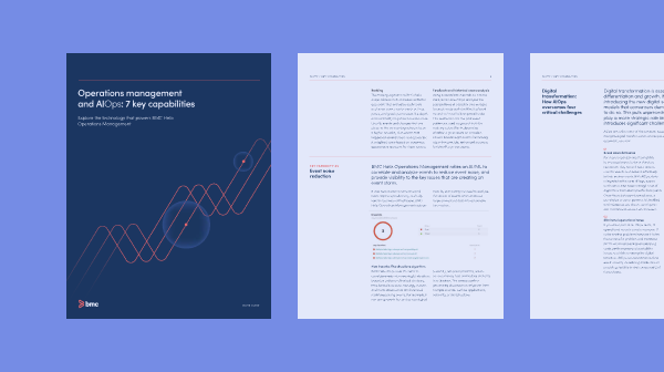 Operations management and AIOps: 7 key capabilities